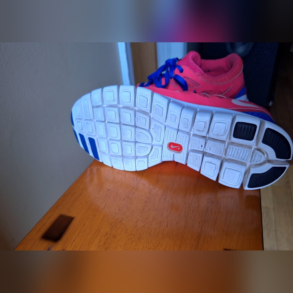 Nike Free Run 2 Pink Running Sneakers Women's 10 - Picture 6 of 9
